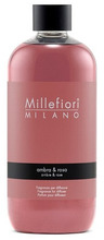 Kodulõhnastaja Millefiori Milano Ambra & Rosa, 500 ml
