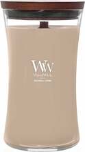 Lõhnaküünal Woodwick Patchouli Creme, 610 g, suur