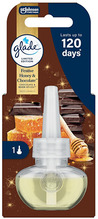Elektrilise difuusori täitepudel Glade Festive Honey & Chocolate, 20 ml