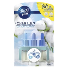 Elektrilise õhuvärskendaja täitepadrun Ambipur 3volution Cotton Fresh, 20 ml