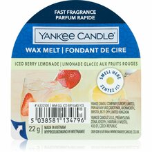 Vahaküünal Yankee Candle Iced Berry Lemonade, 22 g, kollane