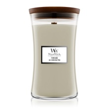 Aroomiküünal WoodWick Fireside vaas, 120 h, 609,5 g