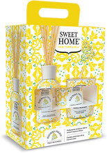 Kingikomplekt Sweet Home Collection Italic Helicrysus aroomidifuuseri ja küünlaga