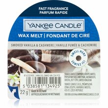 Vahaküünal Yankee Candle Smoked Vanilla & Cashmere, 22 g
