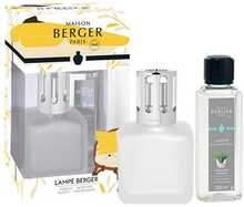 Kingikomplekt katalüütiline lamp Maison Berger Paris Glacon valge + Citronella täiteaine, 250 ml