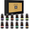 Eeterlike õlide komplekt Bohomi Home Spa 100 prots. Pure, 12 x 5 ml