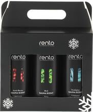 Saunalõhnade komplekt Rento, 3 × 400 ml