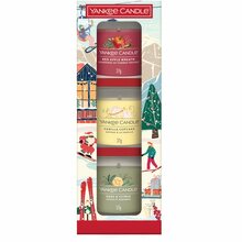 Kingituse komplekt Yankee Candle Holiday Party, 3 x 37 g