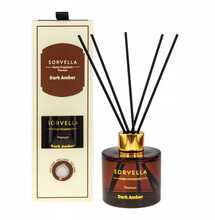 Kodulõhnastaja pulkadega Sorvella Dark Amber, 120 ml