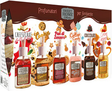 Kodulõhnastajate komplekt Sweet Home Collection Sweet Fragrances, 6 tk