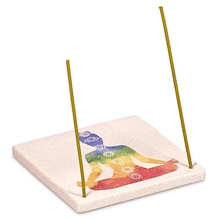 Viirukipulga hoidja Chakra Line 7 Cakra, 10 cm