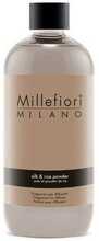 Kodulõhna täitepudel Millefiori Milano Silk & Rice Powder, 250 ml