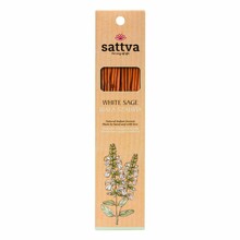 Viirukipulgad White Sage, Sattva Ayurveda, 15 tk