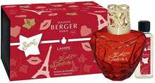 Kingitusekomplekt katalüütilisele lambile Maison Berger Paris Lolita Lempicka punane + täitevedelik Sweet, 250 ml