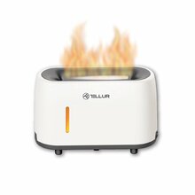 Aroomidifuusor Tellur Flame, 240 ml, valge