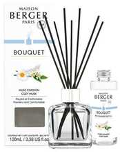 Kingitusekomplekt difuuserile Maison Berger Paris Cube + täitepudel Cozy Musk, 100 ml
