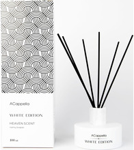 Kodulõhnastaja pulkadega Acappella White Edition Heaven Scent, 100 ml