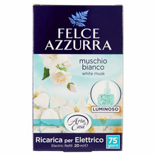 Elektrilise õhuvärskendaja täitepadrun Felce Azzurra White Musk, 20 ml