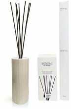 Puidust difuusor Millefiori Milano Air Design Cylinder, 7 pulka, valge