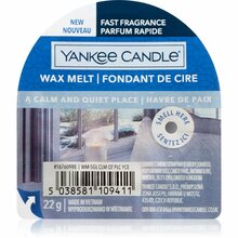 Lõhnaküünla vaha Yankee Candle A Calm & Quiet Place, 22 g, hall