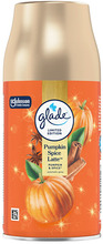 Automaatse õhuvärskendaja täitepadrun Glade Pumpkin Spice Latte, 269 ml