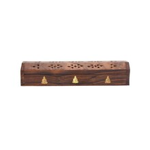 Puidust viirukihoidja-karp Buddha, Sattva Ayurveda
