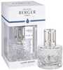 Kingitusekomplekt katalüütilise lambiga Maison Berger Paris Mirage Transparent + Pure White Tea täitevedelik, 250 ml