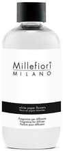 Kodulõhna täitevedelik Millefiori Milano White Paper Flowers, 250 ml
