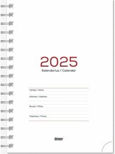 Kalendrisisu Timer Spirex A5, 2025