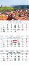 Riputatav kalender Timer Trio Extra No.21, 2027