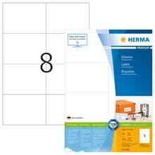 Etiketid Herma Premium 4626, A4, 105 x 74 mm, valge, matt, 1600 tk