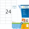 Etiketid Herma Premium 4464, A4, 70 x 37 mm, valge, 2400 tk