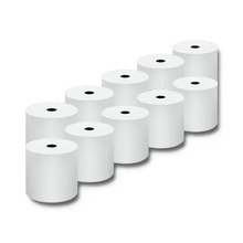 Termopaberirull Qoltec 51892, 80 x 80 mm, 55 g/m2, 10 tk, BPA vaba