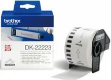 Etiketirull Brother DK-22223, 50 mm x 30.48 m, valge, 1 tk