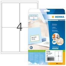 Aadressisilt HERMA Premium 4503, A4, 99.1 x 139 mm, valge, 100 tk