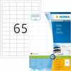 Etiketid Herma 4270, A4, 38.1 x 21.2 mm, valge, 6500 tk