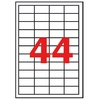 Kleebisetiketid Multi3, A4, 48.5 x 25.4 mm, 100 lehte, valge