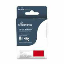 Etiketilint MediaRange MRBTZ451, 24 mm, must, 8 m