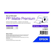 Etiketid Epson PP Matte Premium Die-Cut, 102 x 76 mm, valge, 365 tk