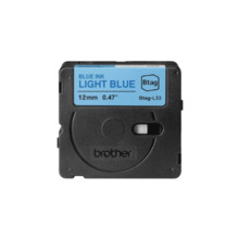 Etiketilint Brother BTAG-L33, 12 mm, sinine helesinisel