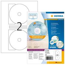 Isekleepuvad etiketid HERMA Maksi 4460, A4, 116 mm, valge, matt paber, 200 tk