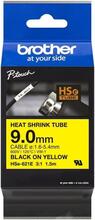 Termokahanev toru Brother HSE-621E, 9 mm, kollane
