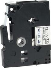 Etiketilint Brother TC601, 12 mm, must kollasel