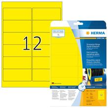 Etiketid Herma 8029, A4, 99.1 x 42.3 mm, kollane, 300 tk