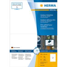 Isekleepuv etikett Herma 9541, A4, 210 x 148 mm, valge, 80 tk