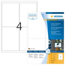Isekleepuv etikett Herma 9539, A4, 99.1 x 139 mm, valge, 160 tk