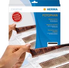 Fotonegatiivide hoidik HERMA 7767, 100 lehte, läbipaistev, 7 x 5 riba