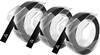 Etiketilint Dymo Embossing Tape S0847730, 9 mm x 3 m, 3 tk, must