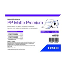 Etiketid Epson Premium PP Matte, 105 x 210 mm, 259 tk, valge