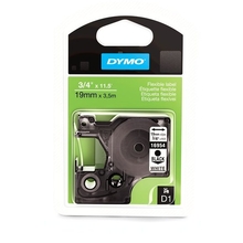 Markeerimislint DYMO D1, 19 mm, must tekst valgel, 5.5 m